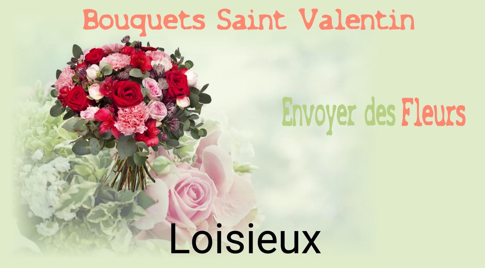 Roses de Saint-Valentin livrées à Loisieux